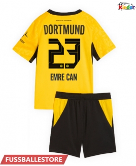 Günstige Borussia Dortmund Emre Can #23 Heimtrikotsatz Kinder 2026-27 Kurzarm (+ Kurze Hosen)